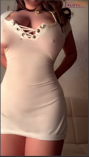 Ahu Alev ifşa Geceliği kocaman götünü kapatamadı